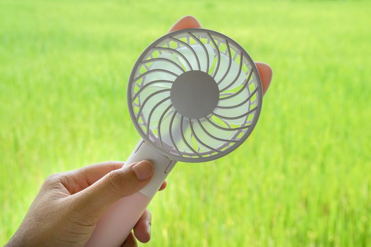 a Portable Fan