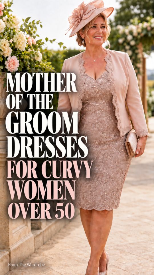 a curvy woman over 50 wears a mother of the groom dress.jpg